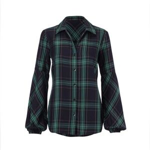 CAbi l #3769 Big Sur Shirt. Plaid Button-Up Shirt